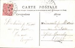 VINTAGE POSTCARD Heavy ND Cave of Doors