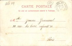 VINTAGE POSTCARD Heavy Church Of the ND Rosary of Doors