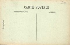 VINTAGE POSTCARD Boulogne On Sea View Of the Beach Until At the height Of the Crib