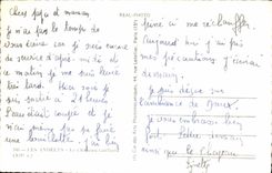 MODERN CARD Andelys the Castle