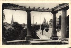 CPA Metz Vue Prise Du Belvedere De I'Esplanade
