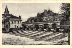 CPA Metz Barrage De La Pucelle Et Moyen Pont