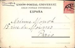 CPA Corrida De Toros Madrid Taureau