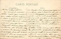 VINTAGE POSTCARD Rheims Bomhardement the cathedral on fire