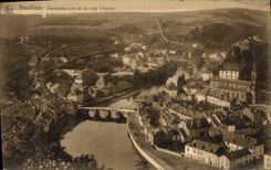 CPA Bouillon Panorama pris de la cote d'Aucllin 