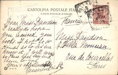 La POSTAL de la VENDIMIA aísla la marca de fábrica Hotel di Streso Lago Maggiore de Borromeeviste dal