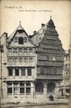 VINTAGE POSTCARD Frankfurt has Mr. Haus Frauenstein und Salzhaus