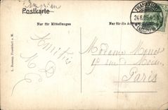 CPA Frankfurt a M Haus Frauenstein und Salzhaus