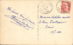 CPA Le Puy Les deux Rochers d'Aiguilhe et de Corneille