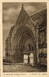 CPA Le Moutier D'Ahun Le Portail de L'Eglise 