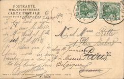 VINTAGE POSTCARD Cascade