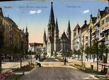 VINTAGE POSTCARD Berlin Kaiser Wilhelm Ged Kirche