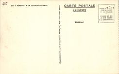 VINTAGE POSTCARD Heavy the House of Bernadette Soubirous