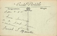 VINTAGE POSTCARD Holy Chamond Ruins of Montdragon and View