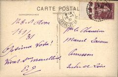 VINTAGE POSTCARD Heavy the Cambric Monument