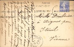 VINTAGE POSTCARD Holy Die Holy Rock Martin