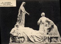 VINTAGE POSTCARD Heavy Consolatrix affictorium by J Dechin Diocese of Cambric