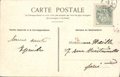 VINTAGE POSTCARD Heavy the Basilica Seen of Gave