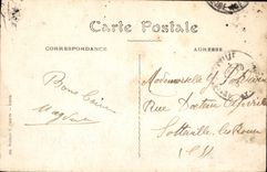 VINTAGE POSTCARD Mantes Walk of with the Ladies