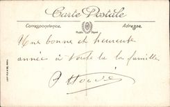 Opinión panorámica de Nevers de la POSTAL de la VENDIMIA sobre el paladar ducal