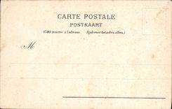 VINTAGE POSTCARD Brussels Entree of the Wood of Cambers