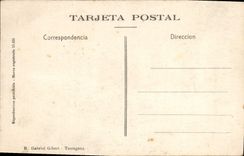 CPA Tarragona Caledral Claustro Puerte bizantina