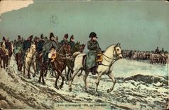 VINTAGE POSTCARD Museum of Luxembourg by Meissonnier Napoleon 1st