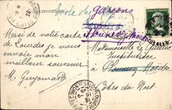 VINTAGE POSTCARD Heavy the New Bridge and the Fort