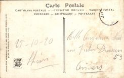 VINTAGE POSTCARD Living rooms of Paris W Didier Pouget the morning Heathers in flowers