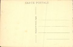 CPA Angers Tapissere de l'Apocalypse Le temoin qui tient fermee la porte du ciel