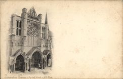CPA Chartres la Cathedrale Portail Nord 