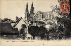 CPA Chartres La Cathedrale 