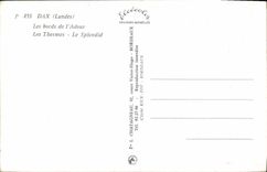 MODERN CARD Dax Edges of Adour thermal baths Splendid