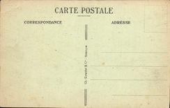 VINTAGE POSTCARD Besancon Les Bains View as the crow flies