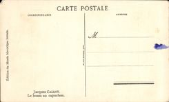 VINTAGE POSTCARD Jacques Clot the uneven one with the cap