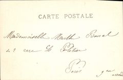 VINTAGE POSTCARD Museum Of Louvre Lancret Spring