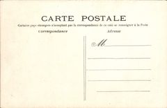 VINTAGE POSTCARD Museum Of Louvre Delacroix Shipwreck of the boat of Don Juan