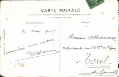 VINTAGE POSTCARD Museum Of Louvre Van Dyck Portrait of the duke of Richmond