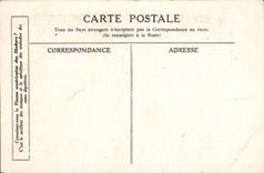 VINTAGE POSTCARD Mullet of Isle singing for the first time the Marseillaise at Dietrich