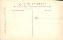 VINTAGE POSTCARD Museum Of Louvre Christ In Cross And Holy François d' Assise