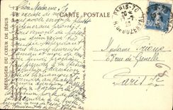 VINTAGE POSTCARD Raphael the Madonna of Foligno