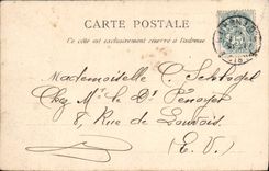 VINTAGE POSTCARD Brascassat Landscape and animals