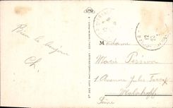 VINTAGE POSTCARD Nest Of Storks