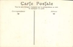 VINTAGE POSTCARD Museum Of Louvre Roman School Santi Raphael Sanzio Saint Michel embanking the demon