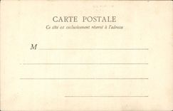 VINTAGE POSTCARD Museum Of Louvre Ghirlandajo Old man and his small son