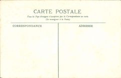 VINTAGE POSTCARD Museum Of Louvre Leonard de Vinci lucrezia Crivelli