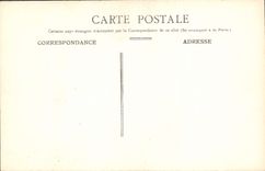 VINTAGE POSTCARD Musee Of Louvre Carpaccio the Preaching of St Etienne has Jerusalem