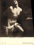 VINTAGE POSTCARD Holy Museum Of Louvre Sebastien Guido