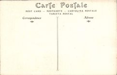 VINTAGE POSTCARD Museum Of Louvre the sleep of Antiope