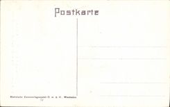 VINTAGE POSTCARD Gemalde von Professor Erler Munchen Wiesbaden